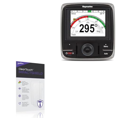 BoxWave Screen Protector Compatible With Raymarine P70 - ClearTouch ImpactShield (2-Pack), Impenetrable Screen Protector Flexible Film