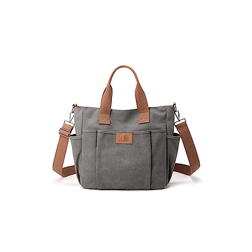 Bolso de lona CORIOS para mujer con gran capacidad miniatura 1