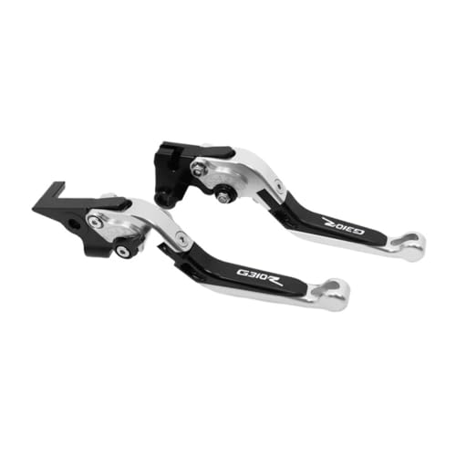 ̂߂BMW G310R G310 RG 310 R 2017-2023 I[goCANZT[ nho[ ߉\ ܂肽 Lk u[L Nb`o[(Silver BLACK)