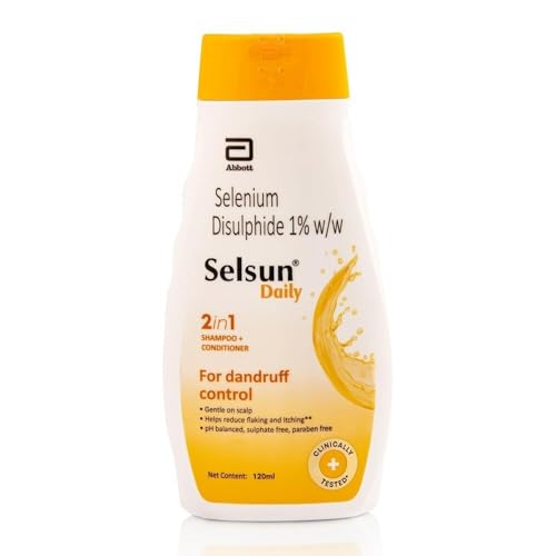 Daily Anti-Dandruff Shampoo 120ml | Helps Reduce Flakes Itching & Scalp Irritation | Suitable for Regular Use