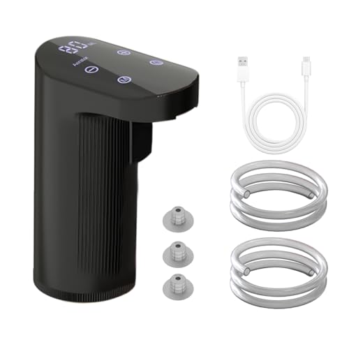 Airator de vin électrique - Distributeur d'alcool intelligent de 12 x 8 x 5 cm, décanteur instantané Winne, whisky réglable quantité d'accessoires de vin de pompe à vin | Pompe à liqueur d'aérat