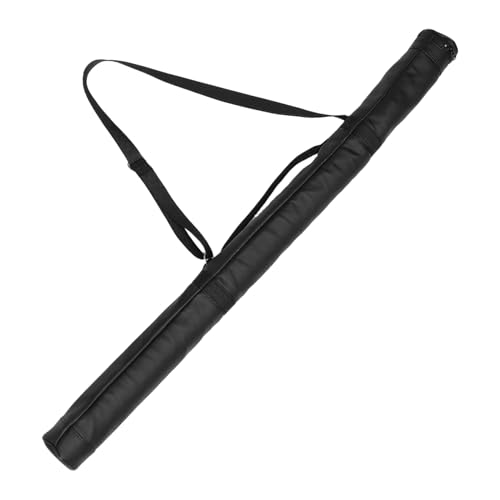 Happyyami Baseball Bat Storage Pouch Durable Protector Bag for Bats Softball Sticks Spacious Design for Equipment Personal Items Shoulder Strap for Comfortable Carrying for Players Practices