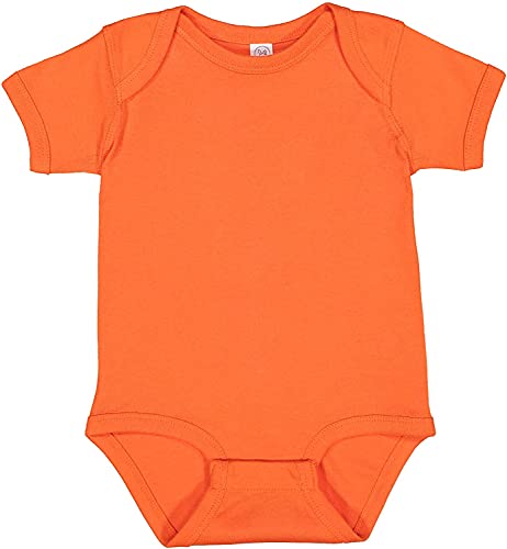 Image of Rabbit Skins Rabbit Skins Baby Bodysuit Girl & Boy | Newborn 0-3 Months to 24 Month Toddler, Snap Easy Closure (4400)