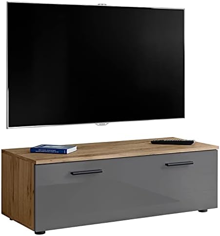 Modern TV Unit Cabinet High Gloss TV Stand Entertainment Lowboard T30-200CM / WW
