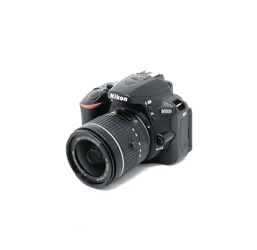 Nikon D5500 + Nikkor 18-55 VR Fotocamera Reflex Digitale, 24,2 Megapixel, LCD Touchscreen...