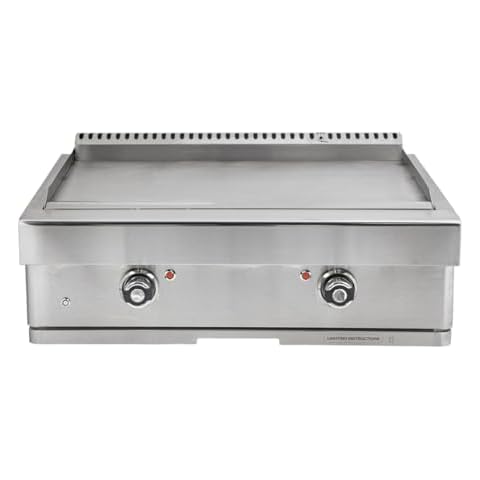 Barbeques Galore Turbo 32-inch 2-Burner Built-in Stainless Steel Teppanyaki Grill - Propane - TEPANLP Cover