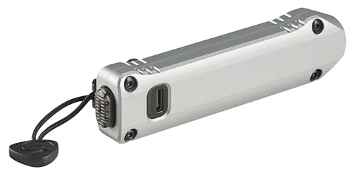 Image of Streamlight 88819 Wedge XT 500-Lumen 1,900-Candela Flat Everyday Carry Flashlight, Includes USB-Cable and Pocket Lanyard, Silver