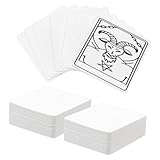 NBEADS 200 Pcs Blank Tarot Cards, Side Length 2.76 Inch Blank Oracle Cards, DIY to Write on for Making Your Own Tarot Oracle Game