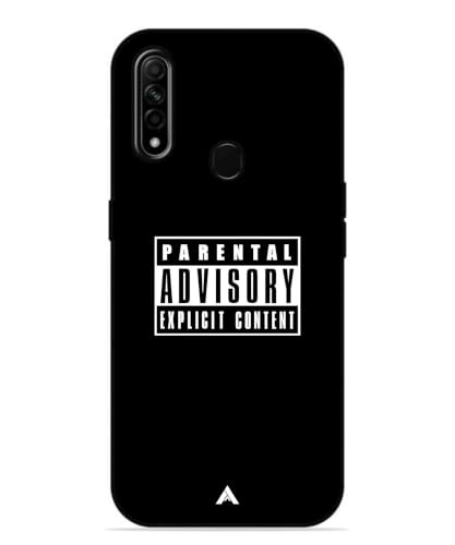 Image of Premium Explicit Case for Oppo A31 Soft-Touch Metal TPU Back Cover, Shockproof, Designer, Aesthetic Mobile Phone Case (Glossy Finish)