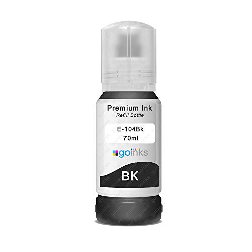 1 Go Inks Black 70ml Ink Bottle per sostituire
