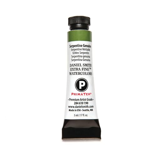 Daniel Smith 284610190 Extra Fine Watercolors Tube, 5ml, Serpentine Genuine, 0.17 Fl Oz (Pack of 1)