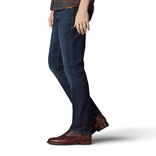 Image of Lee Men's Straight Fit Cotton Jeans