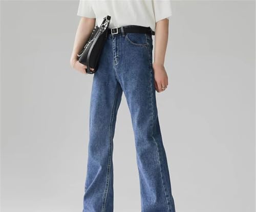 Men Baggy Jeans Casual Loose Fit Denim Pants Korean Style Vintage Fashion Washed Straight Trousers4