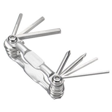 Generic 7 In 1 Multi-Function Bicycle Repair Cycling Necessary Portable Tool Kit Set