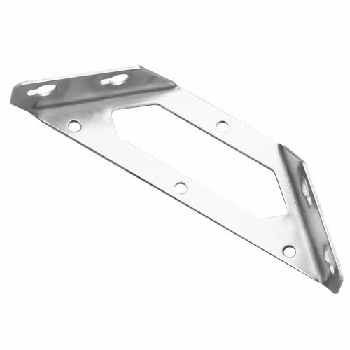 EUREANYI Wooden Universal Stainless Steel Furniture Corner Connector Fasteners Hardware Hinges Brackets Closet Mending Triangle Fastener