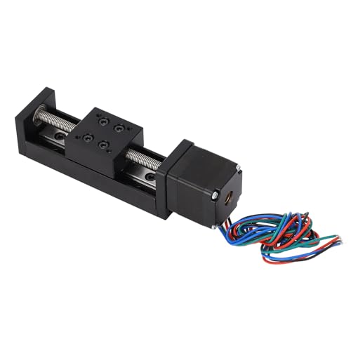 Actionneur linéaire CNC mini module motorisé pas à pas 28 pour axe de guidage de scène X Y Z 50mm