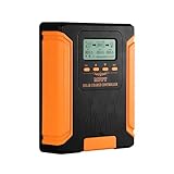 ATMOREA 60 Amp MPPT Solar Charge Controller - 12V 24V 36V 48V Auto Adaptive - LCD Display -Dual Fans Cooling- Supports up to 180V PV Input for AGM, Gel, Flooded and Lithium Battery