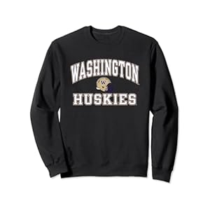 Washington Huskies Football Helmet Officially Licensed Sweatshirt