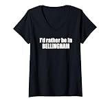 Photo Gallery donna preferirei essere a bellingham, washington maglietta con collo a v Photo Gallery donna preferirei essere a bellingham, washington maglietta con collo a v