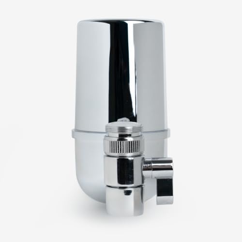 Image of Crystal Quest Faucet Mount Water Filter, ISO Certified 2000-Gallon Capacity