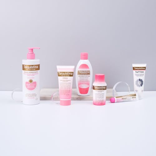 TALQUISTINA - Crema Hidratante 400ml, para Pieles con Picor, Uso Diario, Hidratación de Larga Duración, Protege y Calma la Sequedad, Apta Pieles Sensibles.