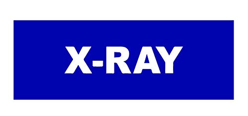 SIGN EVER X-RAY Sign Board With Double side adhesive tape-Vinyl Sticker With Forex Board-Home,Office,Restaurant,Hotel,Hospital,Theatere,Wall,School,Commercial