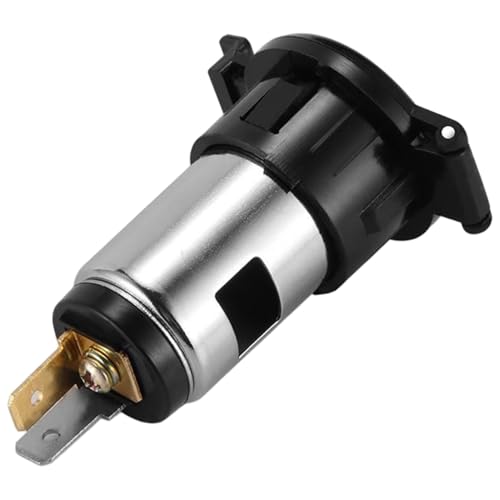 Società di accendino per sigaretta per auto 12-24V Sostituzione Supporto accendisigari con coperchio da 120-250 W Anti-Flaming Car Power Outlet