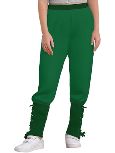 Hularka Boys Medieval Renaissance Pants Kids Ankle Banded Pirate Pants Viking Trousers for Halloween Cosplay