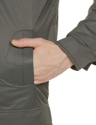 Image of Qube By Fort Collins Men's Winter Jacket - Padded Casual Jacket for Men | Full Zip High Neck Jacket with Stand Collar, Chest Zip Pocket & Side Pockets for Office, Winter Wear, Travel & Daily Use