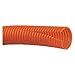 Corrugated Loom Tubing, 0.75x100ft L, Org