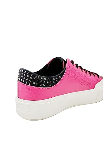 Desigual Floral Platform Sneakers3