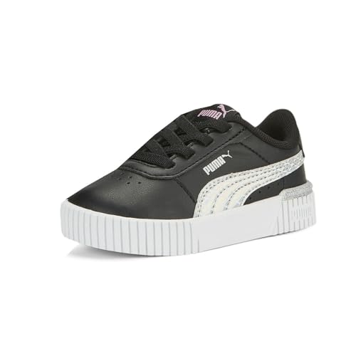 PUMA Toddler Girls Carina 2.0 Mermaid Lace Up Sneakers Shoes Casual - Black2