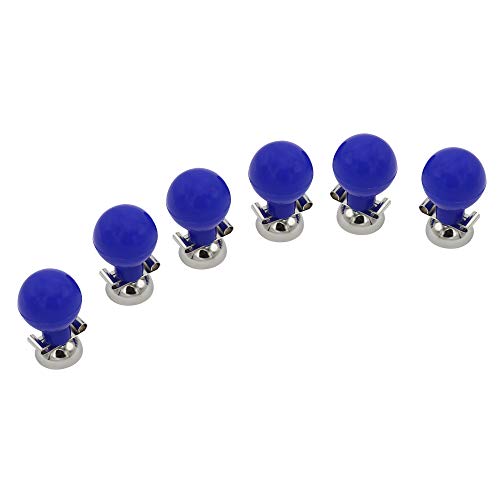 Universal EKG/EKG Saugnapf-Elektroden Kugeln für Erwachsene, Nickel, 3 mm / 4 mm, 6 Stück Cover