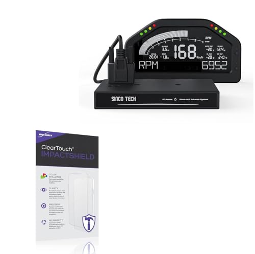 BoxWave Screen Protector Compatible with SincoTech DO926 - ClearTouch ImpactShield (2-Pack), Impenetrable Screen Protector Flexible Film