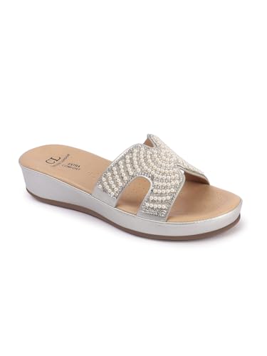 Image of Carlton London Women Comfortable Fashion Sandal for Daily use, Office use, Casual use