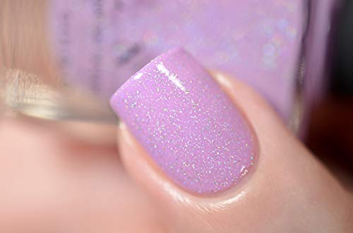 Image of ILNP Soft Serve - Soft Lilac Holographic Nail Polish
