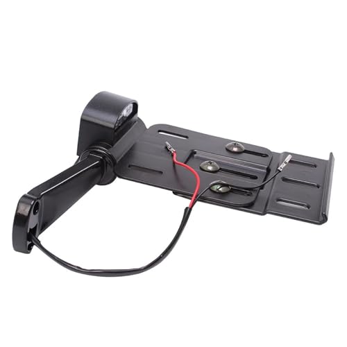 Tablica rejestracyjna motocykla Teleskopowa składana lampa mocowana z boku, osłona tablicy rejestracyjnej, pasuje do Harley Dyna Sportster 883 1200 XL 2007-2016 przednia tablica