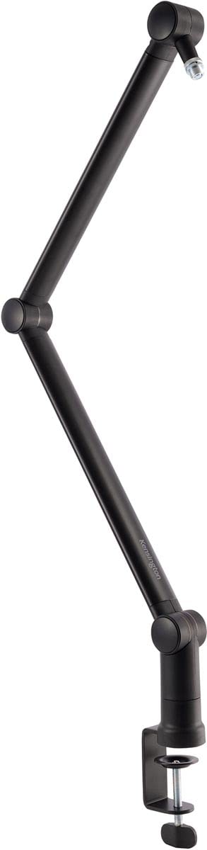 Kensington A1020 Fully Adjustable Boom Arm for Microphones including Blue Yeti, Webcams and Lighting Systems, Adjustable Desktop Mount, C-Clamp Stand Holder for Tech Devices and Accessories (K87652WW)