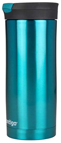 Contigo dla Obu Płci dla Dorosłych Huron Kubek Podróżny z Zamknięciem Typu Snapseal, Biscay Bay, 470 ml