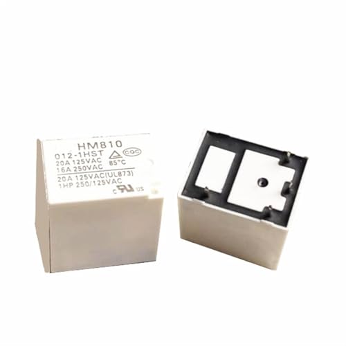 Relais de puissance HM8100121HST 12 V CC 20 A pour circuits imprimés 10 unités