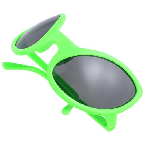 Zerodeko Gafas de Cosplay Alienígenas Divertidas para Fiesta Accesorio Ligero y Portátil Lentes para Disfraz Temático Halloween y Cumpleaños Gafas para Adultos