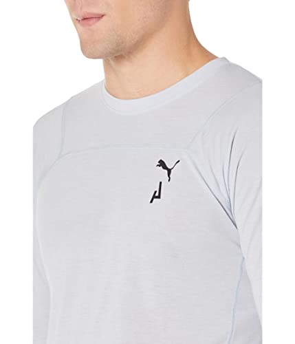 PUMA Mens Seasons Wool Crew Neck Long Sleeve Athletic Casual Tops Casual Comfort Technology - Black3