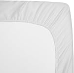 American Baby Company Crib Sheets Ultra Soft Microfiber Fitted Crib Sheet - Standard Crib & Toddler Mattress 28"x52" - Unisex White for Boys and Girls