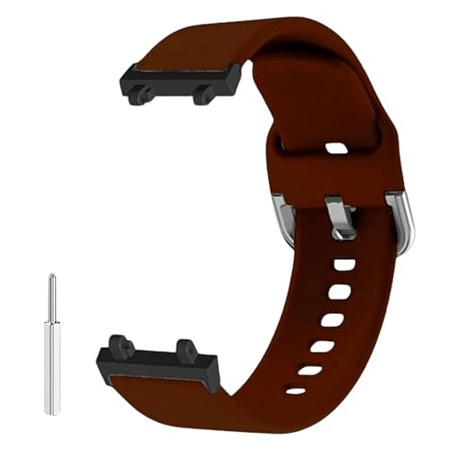 Image of YODI Strap Band Compatible with Amazfit T-Rex 2 Smartwatch Only Soft Silicone | Nylon | Chain | Leather Watch Straps with Installation Adjuster Tool For Amazfit TRex 2