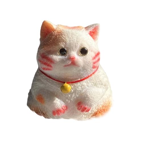 BEALIFE Mochi Cat Juguetes para aliviar el estrés, Juguetes Blandos y Divertidos para Gatos, Squishys de PVC para Fidget, Juguetes Squishies, do