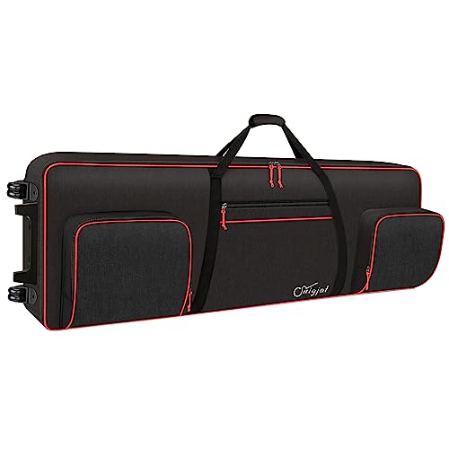 SNIGJAT 88-Key Rolling Piano Keyboard Case