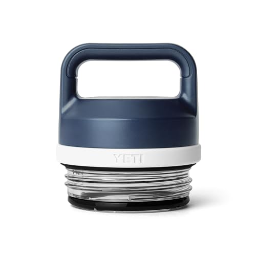YETI Rambler Bottle Chug Cap Navy/White