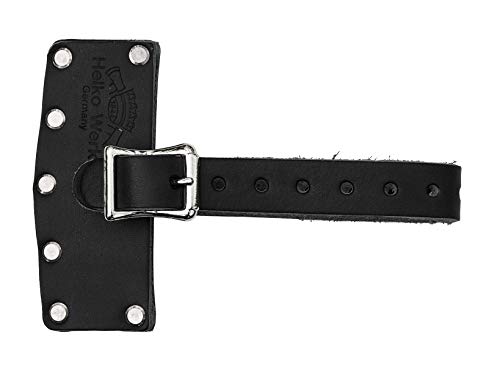 Helko Werk Leather Axe Sheath (Hatchet) - Genuine Leather Sheath for Axes and Hatchets Leather and Axe Cover and Hatchet Cover (Hatchet Black) S121SBK