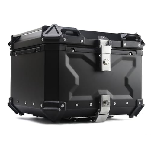 Bauletto Per Moto Posteriore Universale Per Moto Per Riporre Oggetti Con Piastra Di Base Per Casco Serratura Antifurto Per Moto Impermeabile C45L