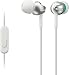 Sony MDREX110AP/W Step-Up EX Series Earbud Headset White